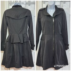 A/X Armani Exchange Waffle Trench Black coat size SP